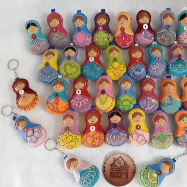 آویز کلید سوئیچ کیف عروسک