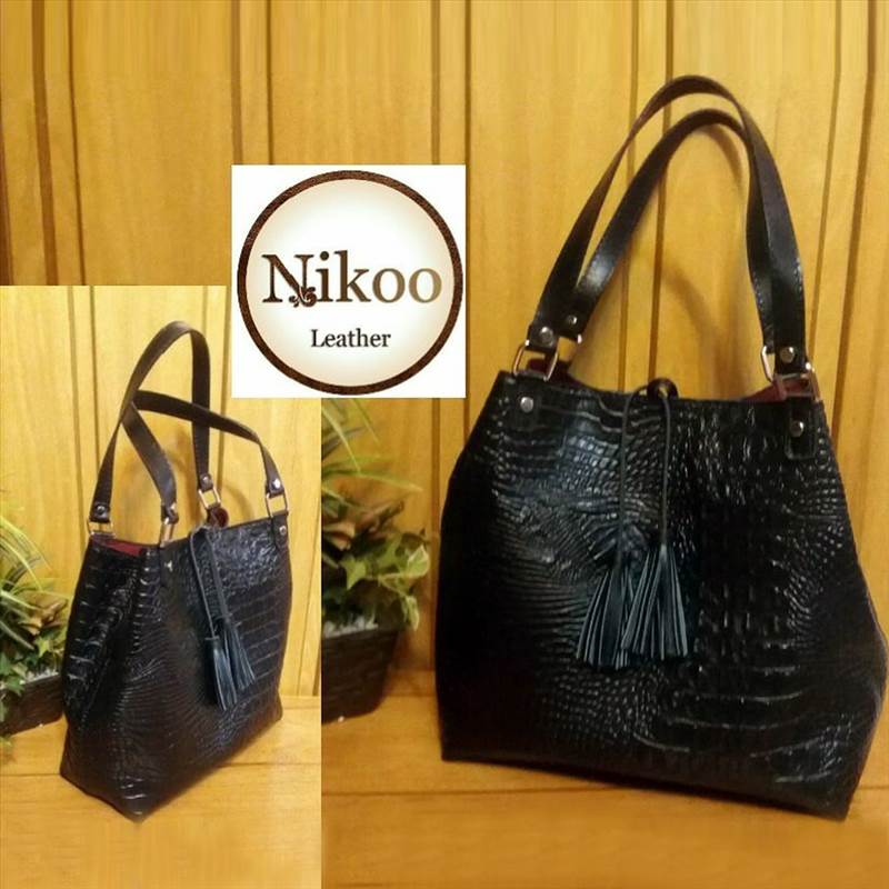 کیف  زنانه تمام چرم گاوی