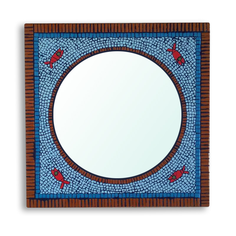 آیینه موزایک طرح حوض ایرانی