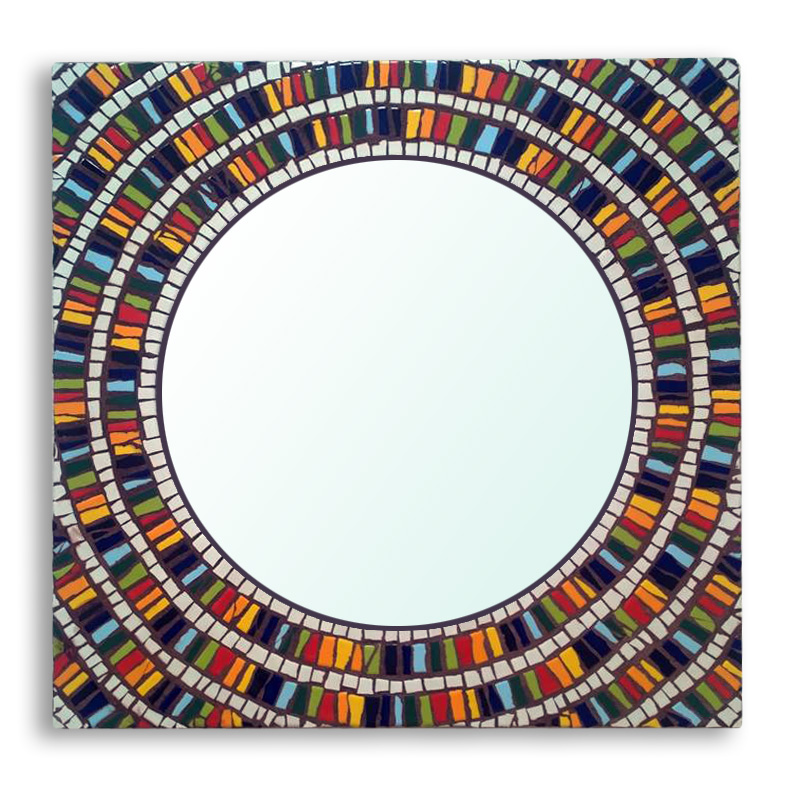 آیینه موزایک طرح دایره1