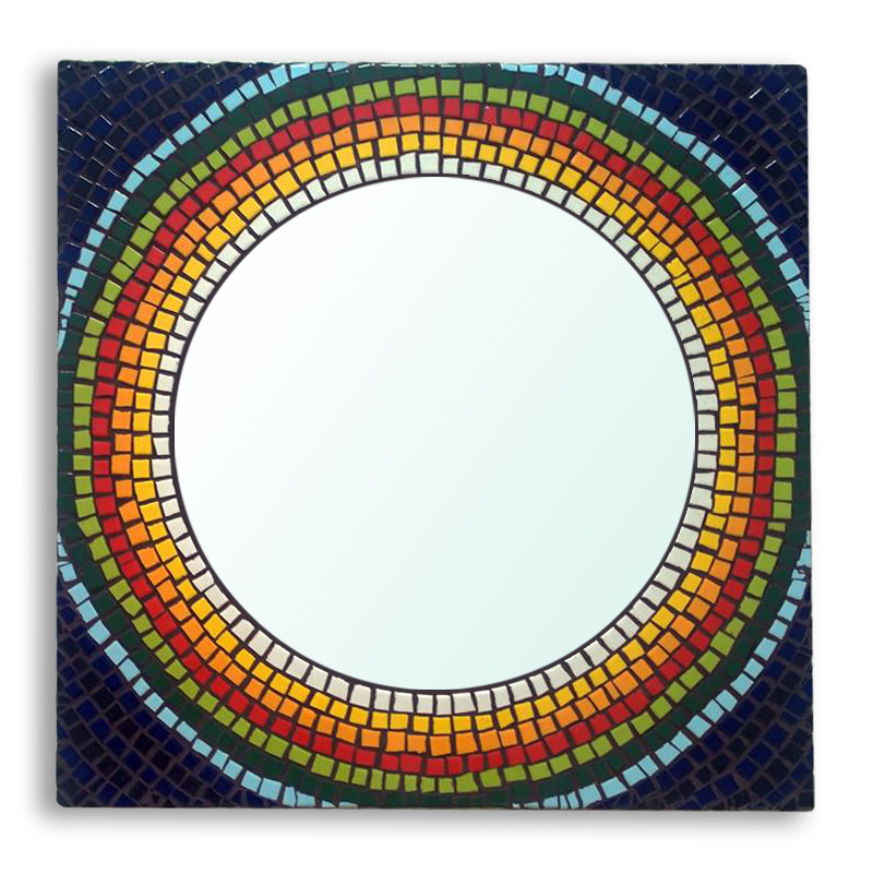 آیینه موزایک طرح دایره 2