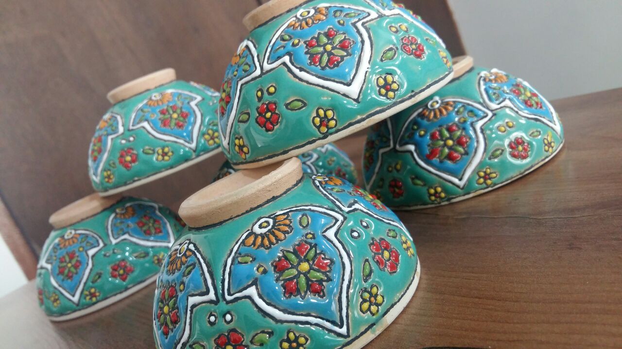 پیاله میناکاری 