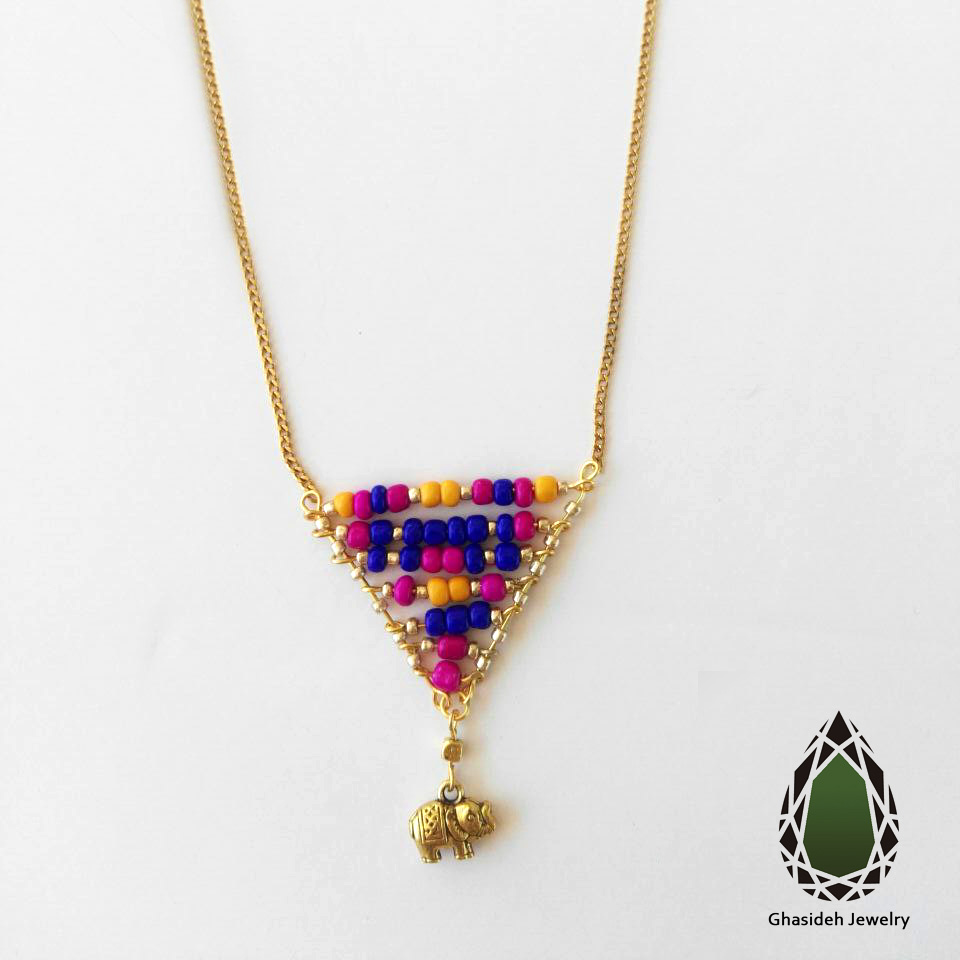 گردنبند منجوق طلایی