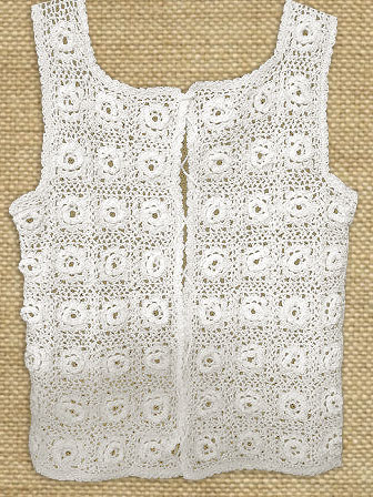 جلیقه قلاب بافی بسیارشیک